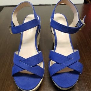Blue wedges